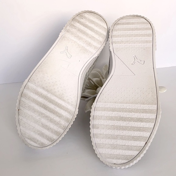 Puma Carina Snakeskin Sneakers - Picture 4 of 12